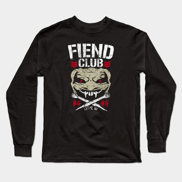 fiend club Long Sleeve T-Shirt by sandolco